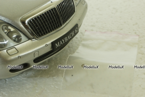 Maybach 62 Lwb 2005 Silver/Blue, 76163, AutoArt 1:18