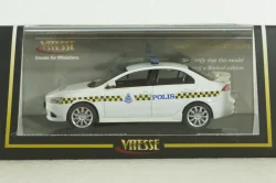 Mitsubishi Lancer X 2012 Malaysia police, 29313, Vitesse 1:43