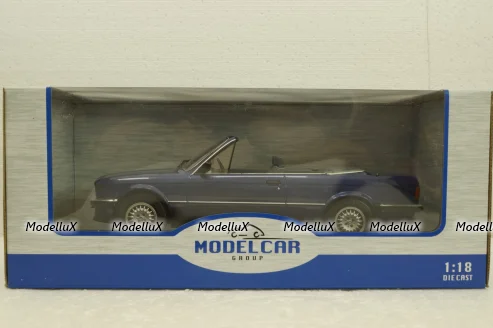 BMW 325i E30 Cabriolet  blue metallic, 1985, MCG18381, MCG 1:18