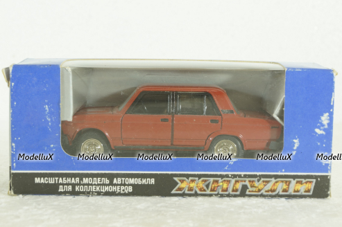 Ваз-2105, сентябрь 87г.,  Тантал/Радон 1:43