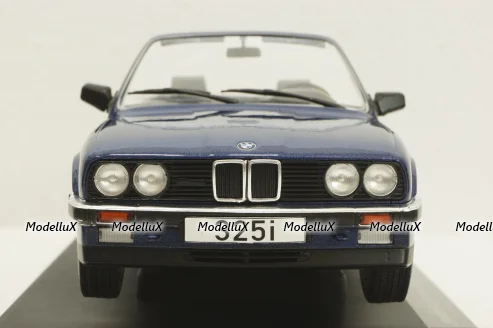 BMW 325i E30 Cabriolet  blue metallic, 1985, MCG18381, MCG 1:18