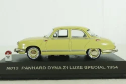 Panhard Dyna Z1 Luxe 1954, yellow, N013, SunStar 1:43