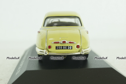 Panhard Dyna Z1 Luxe 1954, yellow, N013, SunStar 1:43