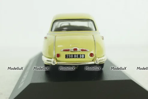 Panhard Dyna Z1 Luxe 1954, yellow, N013, SunStar 1:43