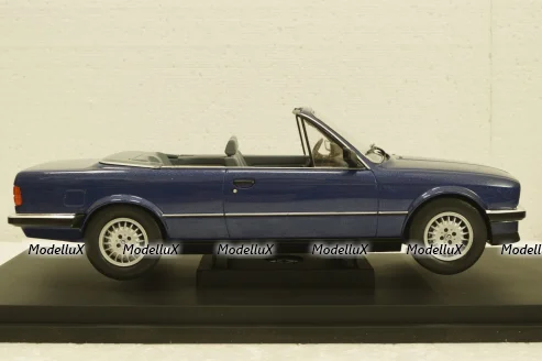 BMW 325i E30 Cabriolet  blue metallic, 1985, MCG18381, MCG 1:18
