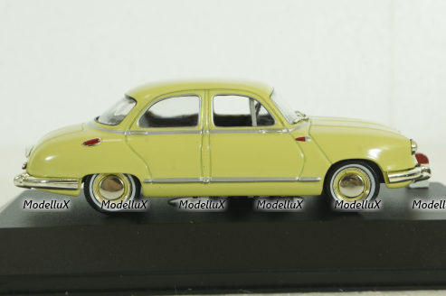 Panhard Dyna Z1 Luxe 1954, yellow, N013, SunStar 1:43