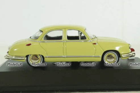 Panhard Dyna Z1 Luxe 1954, yellow, N013, SunStar 1:43
