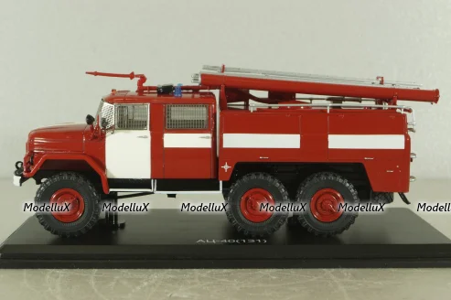 АЦ-40(131) пожарная автоцистерна на шасси Зил-131, SSML007,  SSM 1:43