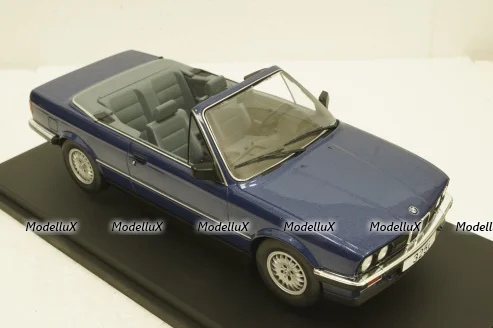 BMW 325i E30 Cabriolet  blue metallic, 1985, MCG18381, MCG 1:18
