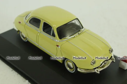 Panhard Dyna Z1 Luxe 1954, yellow, N013, SunStar 1:43