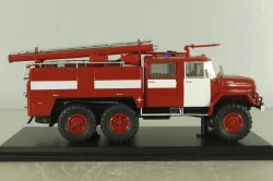 АЦ-40(131) пожарная автоцистерна на шасси Зил-131, SSML007, SSM 1:43 (Без картонной коробки)
