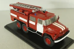 АЦ-40(131) пожарная автоцистерна на шасси Зил-131, SSML007, SSM 1:43 (Без картонной коробки)
