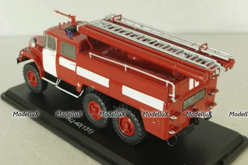 АЦ-40(131) пожарная автоцистерна на шасси Зил-131, SSML007,  SSM 1:43