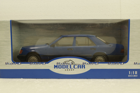 Mercedes 260 E (W124), dark blue, 1984, MCG18411, MCG 1:18