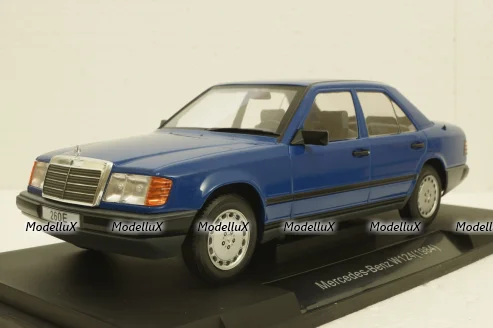 Mercedes 260 E (W124), dark blue, 1984, MCG18411, MCG 1:18