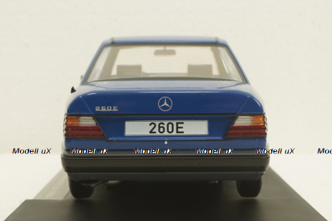 Mercedes 260 E (W124), dark blue, 1984, MCG18411, MCG 1:18