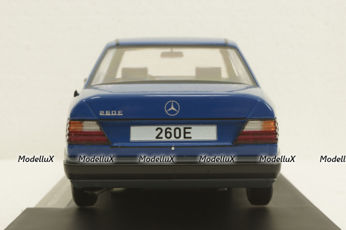 Mercedes 260 E (W124), dark blue, 1984, MCG18411, MCG 1:18