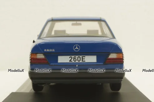 Mercedes 260 E (W124), dark blue, 1984, MCG18411, MCG 1:18