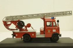 Mercedes L 319 "Feuerwehr" mit  Drehleiter DL 18, 02807, Schuco 1:43