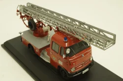 Mercedes L 319 "Feuerwehr" mit  Drehleiter DL 18, 02807, Schuco 1:43