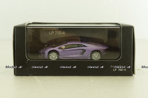 Lamborghini Aventador LP700-4 2011, violet, Dialer edition 1:64