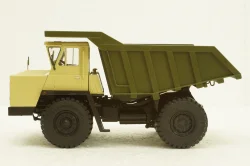 Белаз-7522 поздний бежевый/Хаки ТД Белаз, Автоистория 1:43