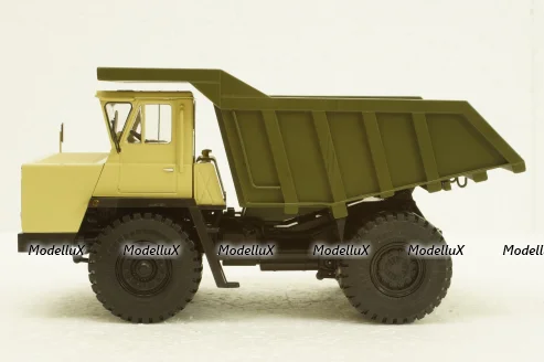 Белаз-7522 поздний бежевый/Хаки ТД Белаз, Автоистория 1:43