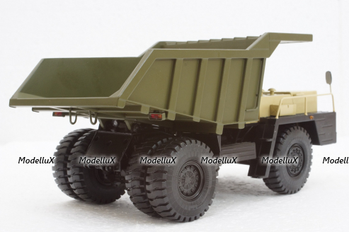 Белаз-7522 поздний бежевый/Хаки ТД Белаз, Автоистория 1:43
