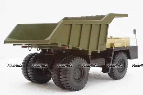 Белаз-7522 поздний бежевый/Хаки ТД Белаз, Автоистория 1:43