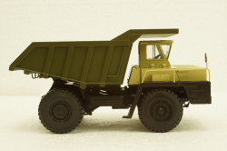 Белаз-7522 поздний бежевый/Хаки ТД Белаз, Автоистория 1:43