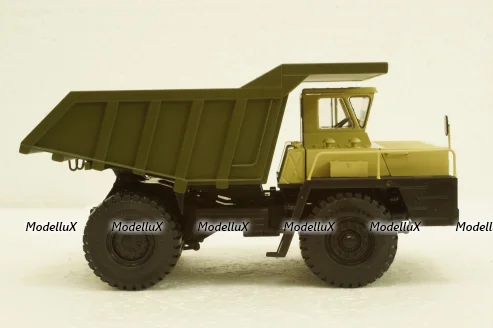 Белаз-7522 поздний бежевый/Хаки ТД Белаз, Автоистория 1:43
