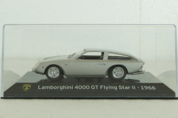 Lamborghini 4000GT Flying Star II 1966, silver, Altaya 1:43 Уценка!