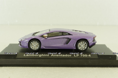 Lamborghini Aventador LP700-4 2011, violet, Dialer edition 1:64