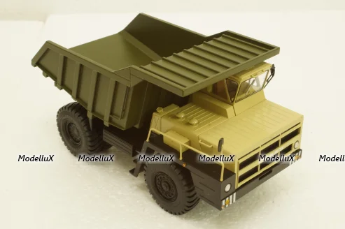Белаз-7522 поздний бежевый/Хаки ТД Белаз, Автоистория 1:43
