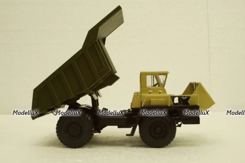 Белаз-7522 поздний бежевый/Хаки ТД Белаз, Автоистория 1:43