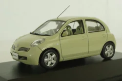 Nissan Micra/March (K12) 2002, yellow, JC030Y, J-Collection 1:43