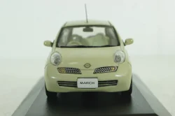 Nissan Micra/March (K12) 2002, yellow, JC030Y, J-Collection 1:43