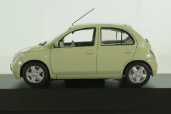 Nissan Micra/March (K12) 2002, yellow, JC030Y, J-Collection 1:43