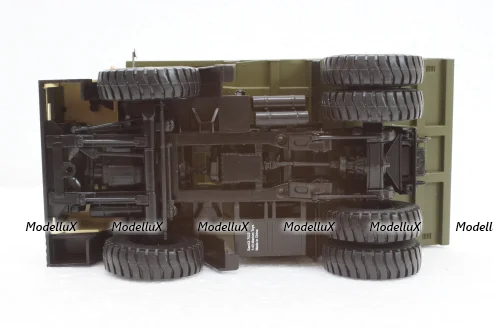 Белаз-7522 поздний бежевый/Хаки ТД Белаз, Автоистория 1:43