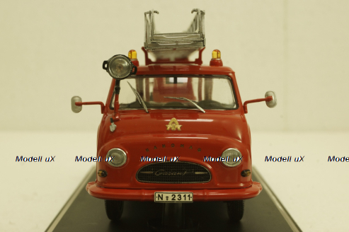 Hanomag Garant fire engine aerial ladder 1960,  03241, Schuco 1:43