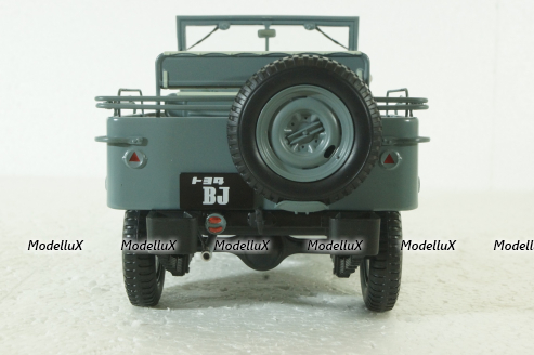Toyota Land Cruiser BJ, Light Green, KYO8959G0, Kyosho 1:18