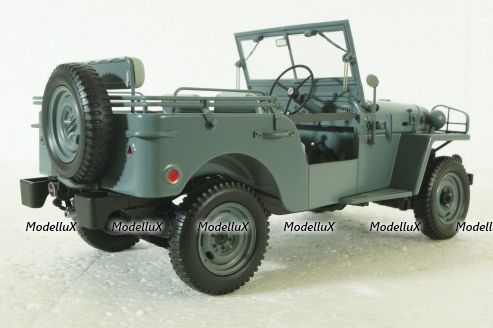 Toyota Land Cruiser BJ, Light Green, KYO8959G0, Kyosho 1:18