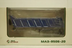 Маз-9506-20 п/прицеп самосвал синий, Автоистория 1:43