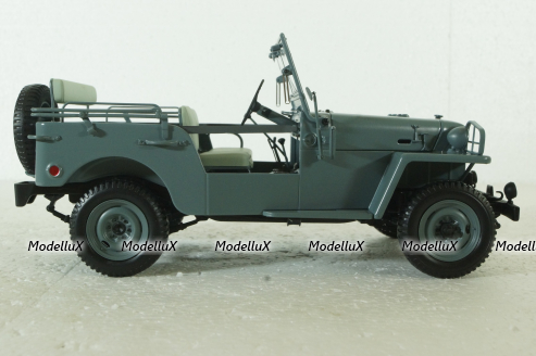 Toyota Land Cruiser BJ, Light Green, KYO8959G0, Kyosho 1:18