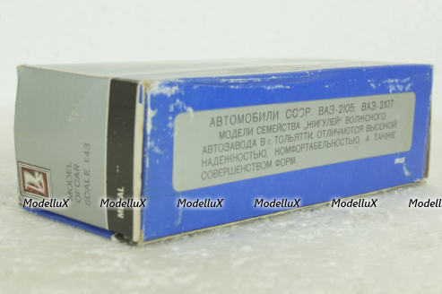 Ваз-2105, сентябрь 87г.,  Тантал/Радон 1:43