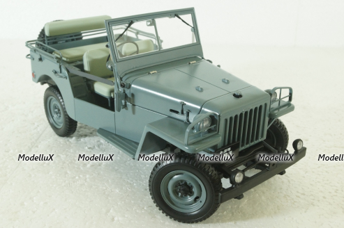 Toyota Land Cruiser BJ, Light Green, KYO8959G0, Kyosho 1:18