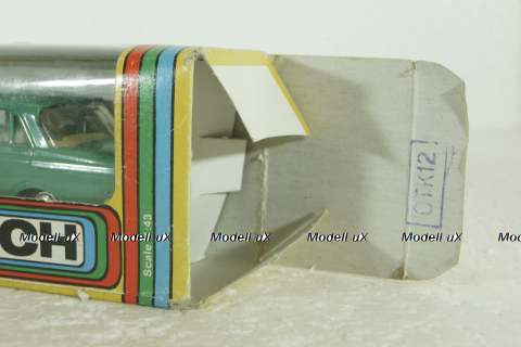 Москвич-412, зеленый,  Тантал/Радон 1:43