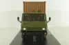 Камаз-53212 Контейнеровоз, хаки/коричневый, SSM1281, SSM 1:43