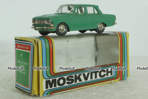 Москвич-412, зеленый,  Тантал/Радон 1:43