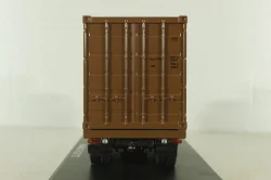 Камаз-53212 Контейнеровоз, хаки/коричневый, SSM1281, SSM 1:43